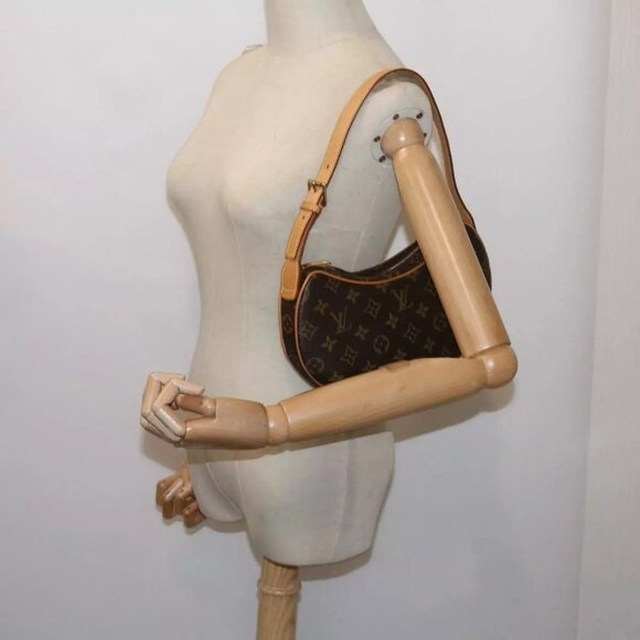 LOUIS VUITTON Monogram Pochette Croissant Shoulder Bag LV Auth - Picture 14 of 16